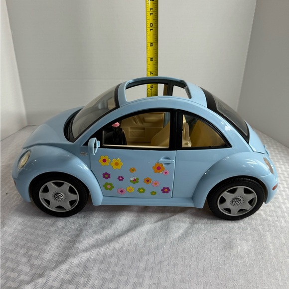 Barbie Light Blue Convertible Car - Picture 5 of 7